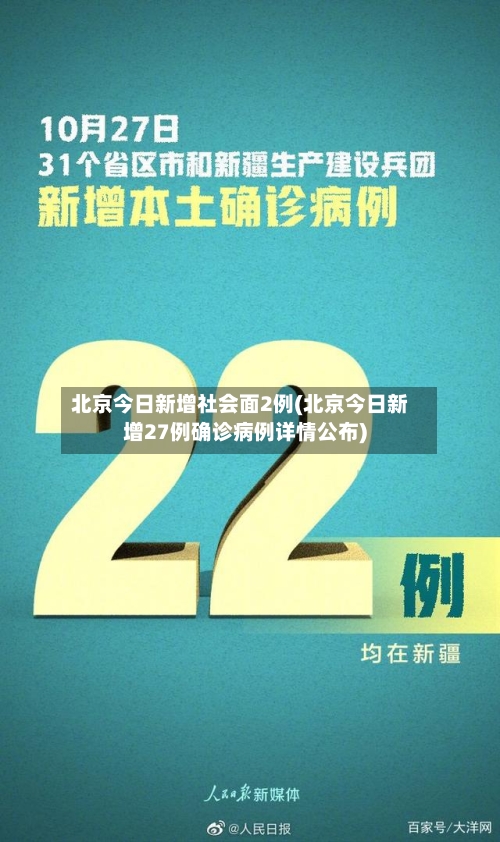 北京今日新增社会面2例(北京今日新增27例确诊病例详情公布)