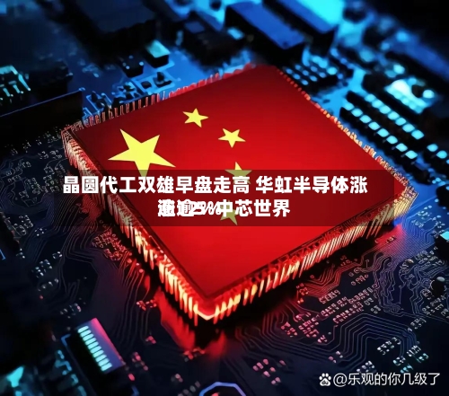 晶圆代工双雄早盘走高 华虹半导体涨逾12%中芯世界
涨逾5%-第2张图片