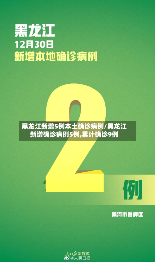 黑龙江新增5例本土确诊病例/黑龙江新增确诊病例5例,累计确诊9例-第3张图片